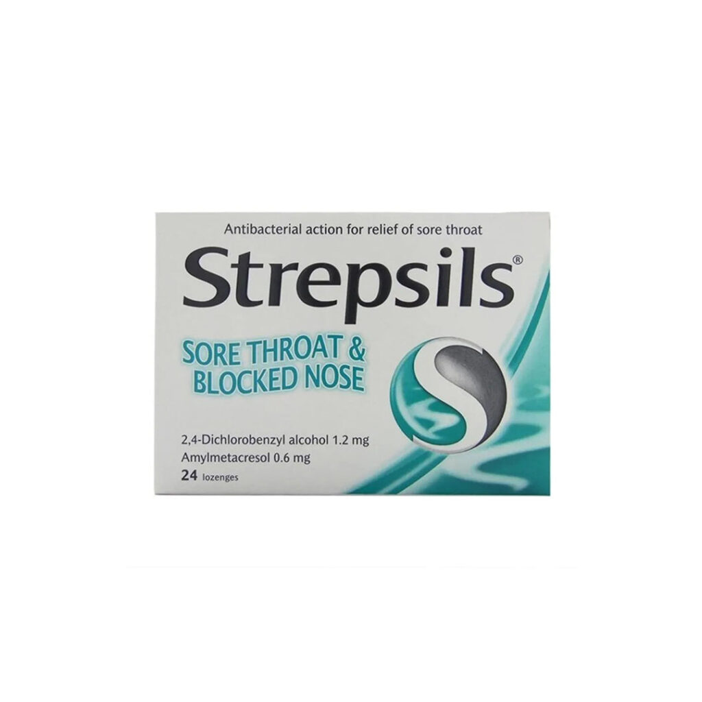 ستربسلز أقراص استحلاب بالمنثول