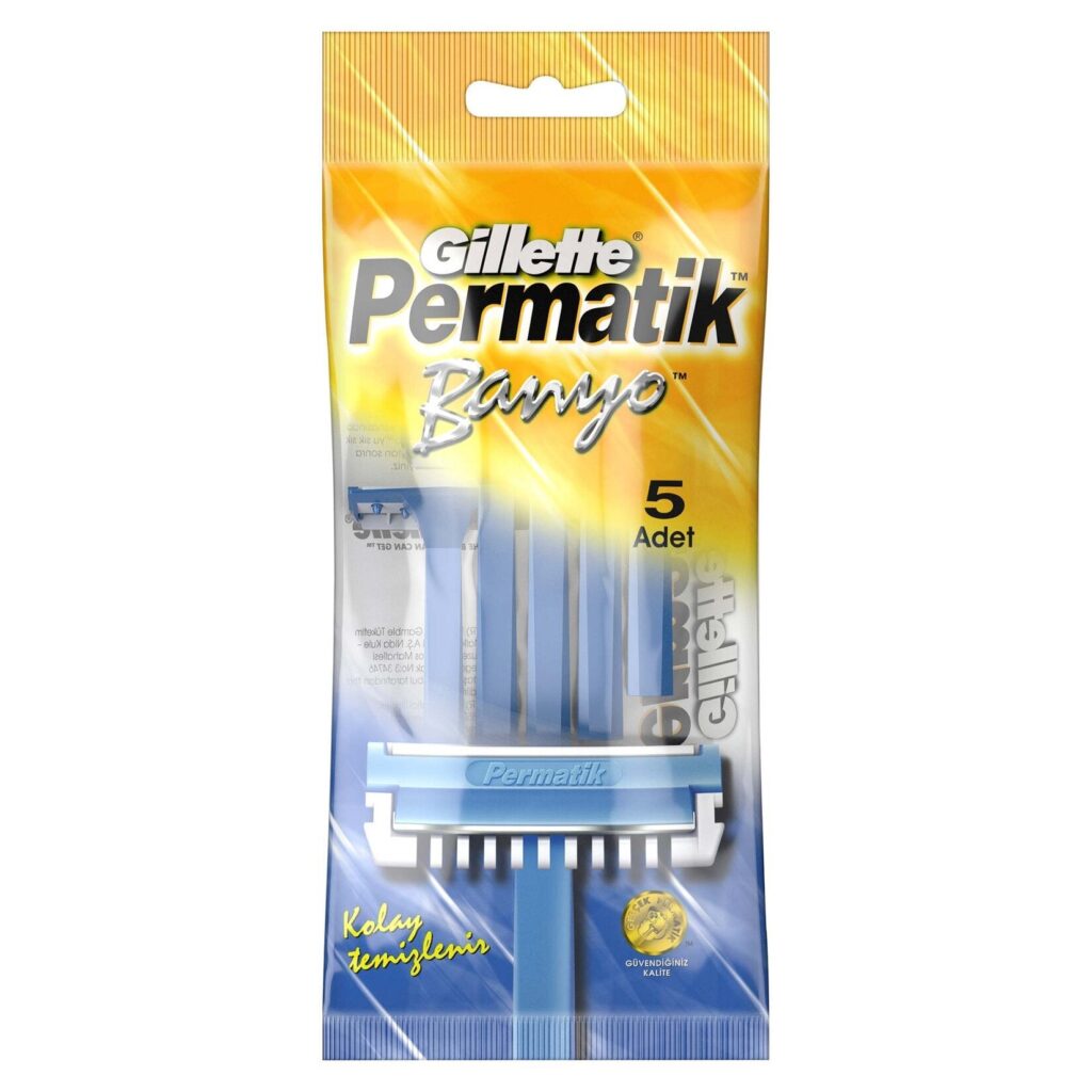 جيليت بيرماتيك للرجال 5قطع