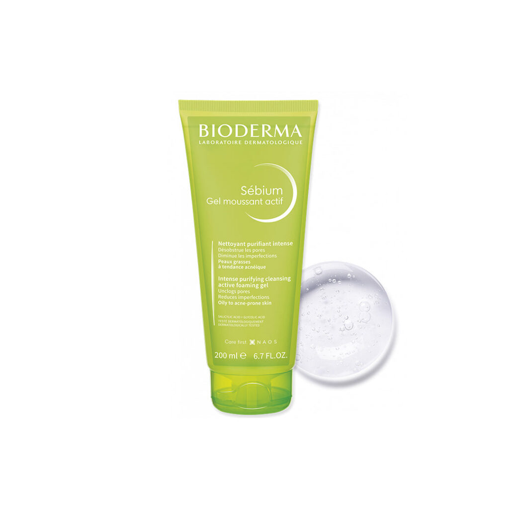 بيوديرما جل رغوي أكتيف